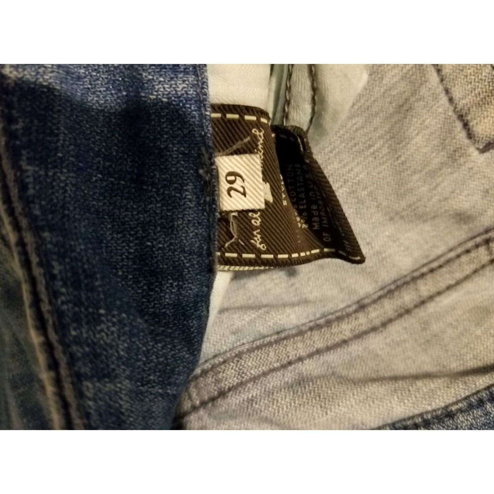 7 For All Mankind Womens 7 For All Mankind Jeans 29 Denim Stretch Flared Blue Pants Shirt? Size 29" - 6 Thumbnail