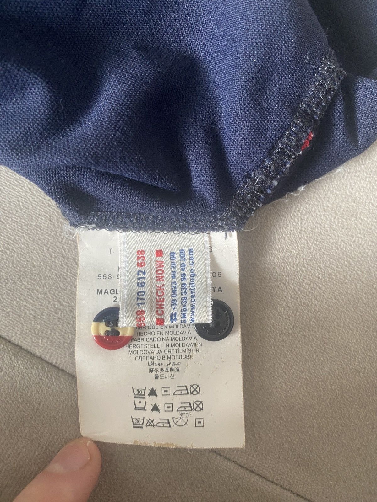 Moncler Moncler luxury polo shirt Size US M / EU 48-50 / 2 - 3 Thumbnail