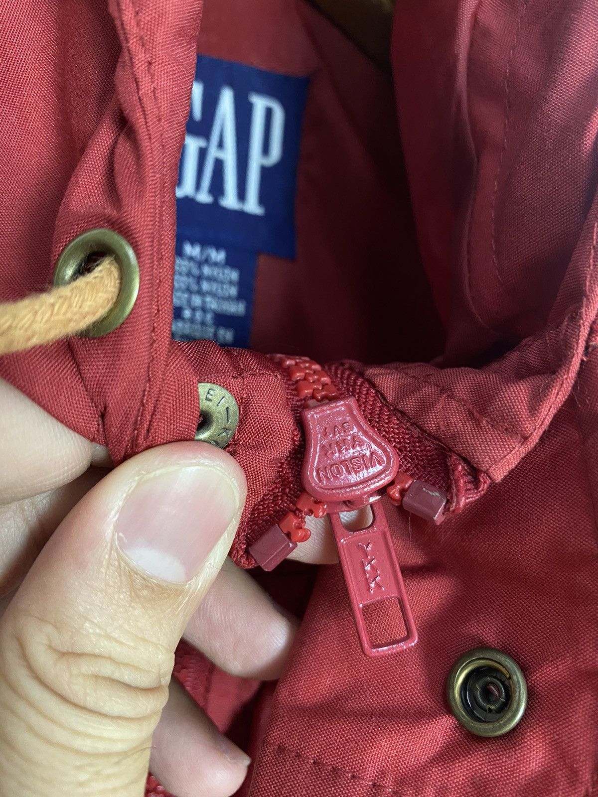Gap Rare‼️ Gap Hoodie Anorak Nylon Jacket Size US M / EU 48-50 / 2 - 7 Thumbnail