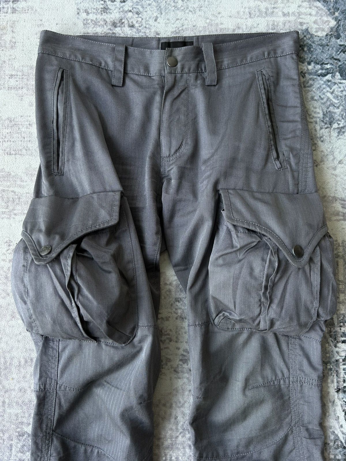 Tete Homme Tete Homme Cargo Pants Size US 29 - 4 Thumbnail