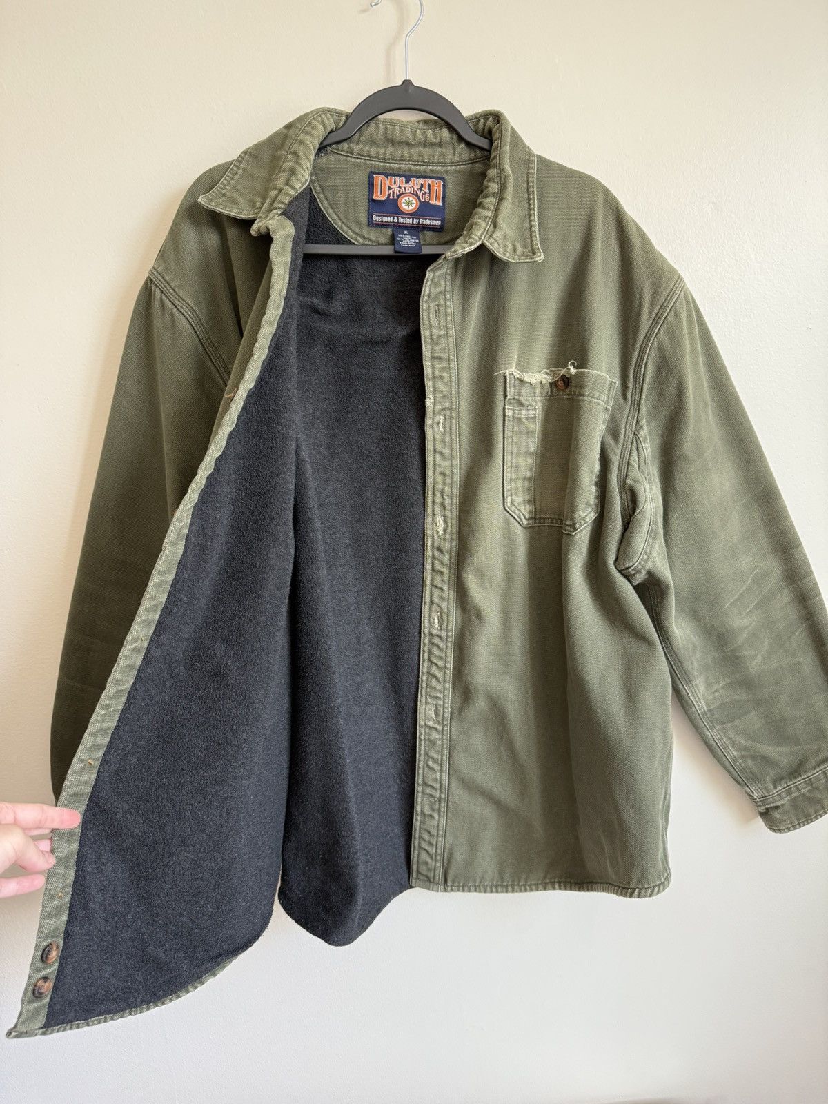 Duluth Trading Company Vintage Y2K Duluth Trading Co Detroit Thrashed Work Jacket Size US XL / EU 56 / 4 - 8 Thumbnail