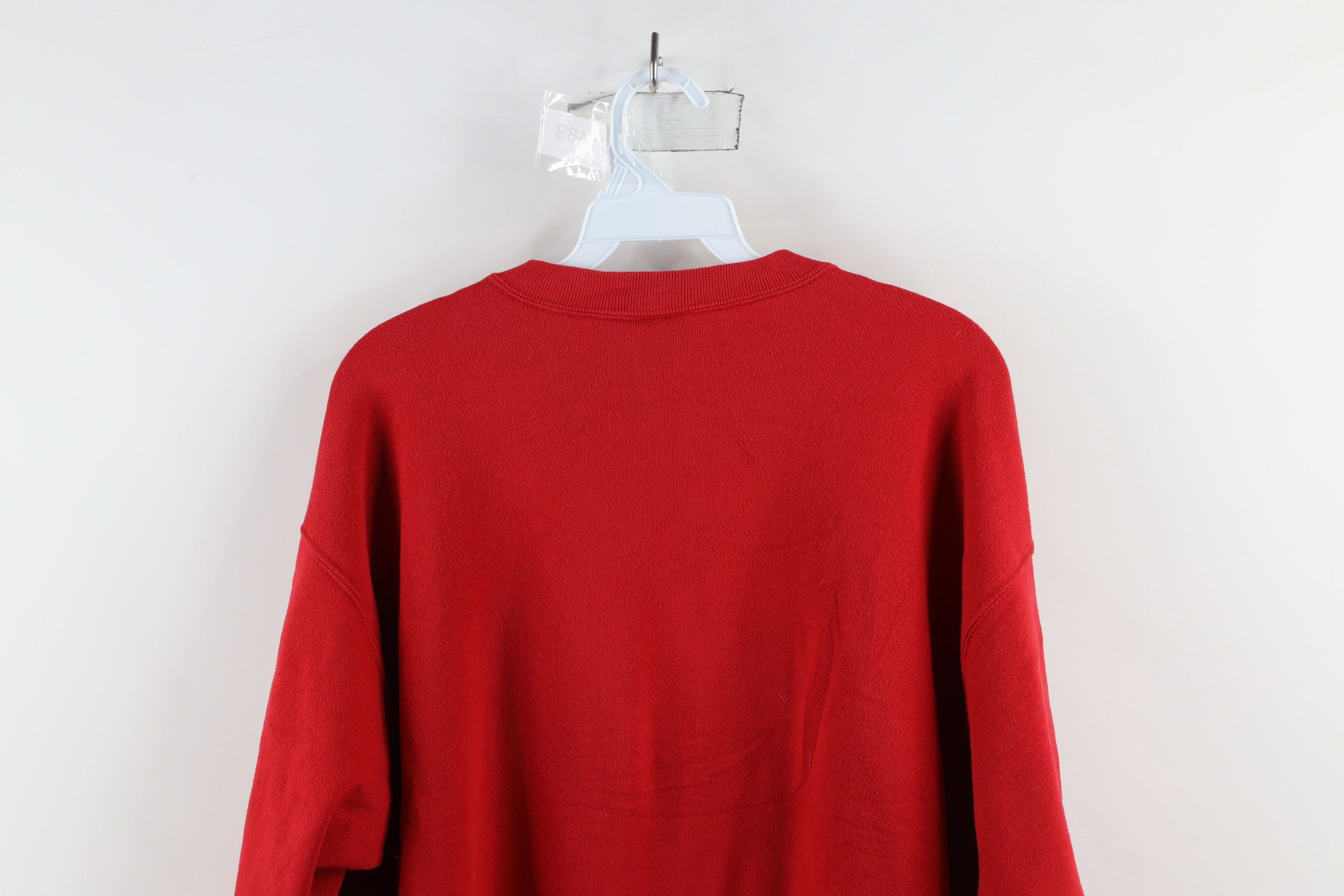 Vintage Vintage 90s Streetwear Christmas Lighten Up Sweatshirt USA Size L / US 10 / IT 46 - 13 Thumbnail