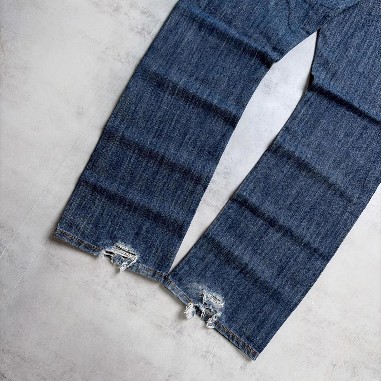 Billabong Y2K Billabong Surf Distressed Straight Skater Denim Jeans Size US 34 / EU 50 - 4 Thumbnail