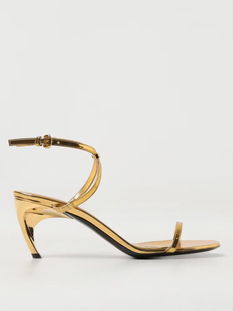 Alexander McQueen o1y0225 Sandals in Gold Size US 9 / IT 39 - 1 Thumbnail