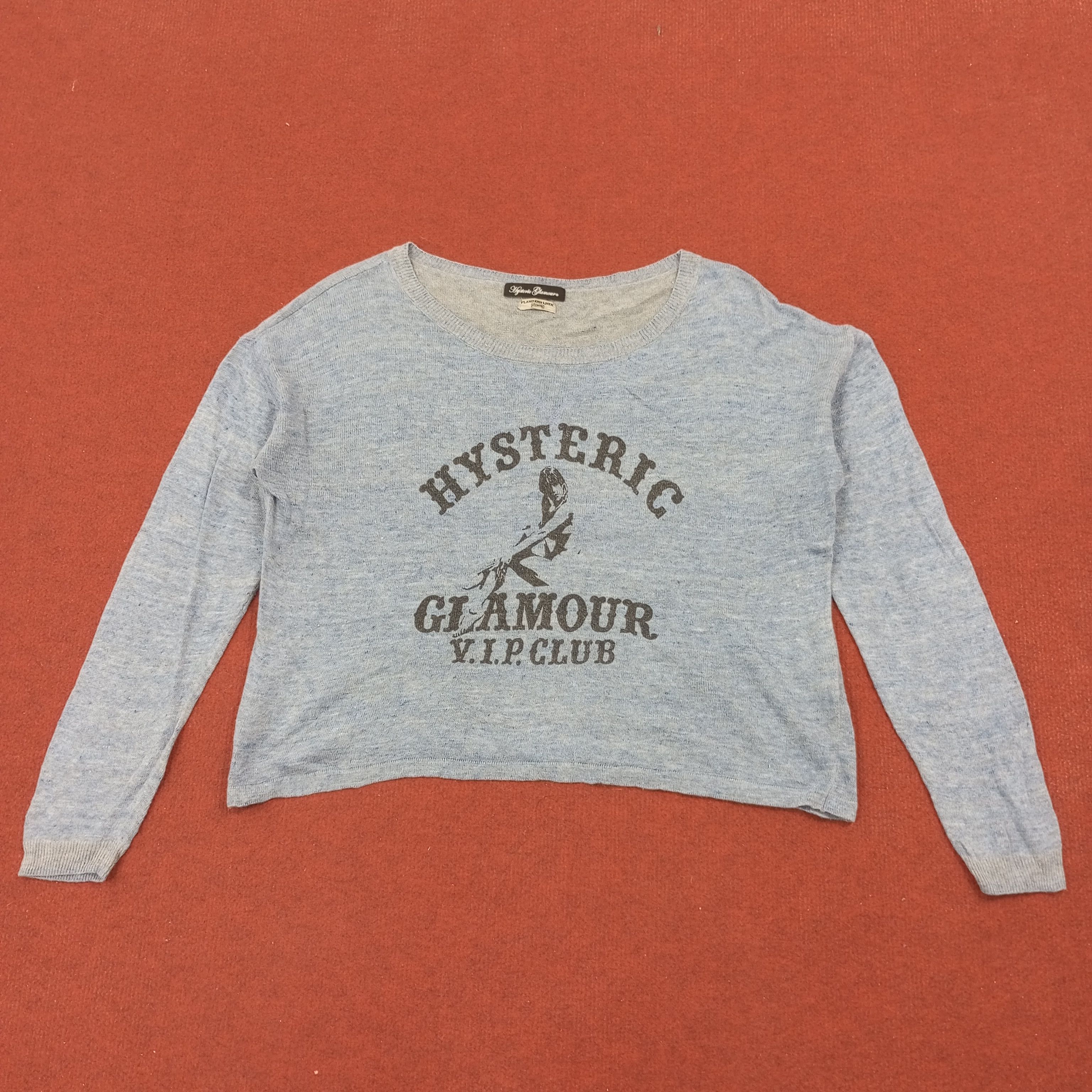 Hysteric Glamour Hysteric Glamour tie up top with pink