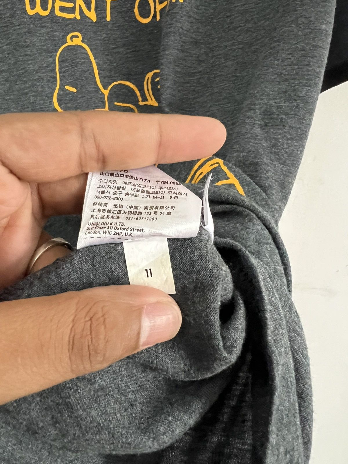 Uniqlo Uniqlo UT Snoopy Ringer Tee Size US S / EU 44-46 / 1 - 13 Thumbnail