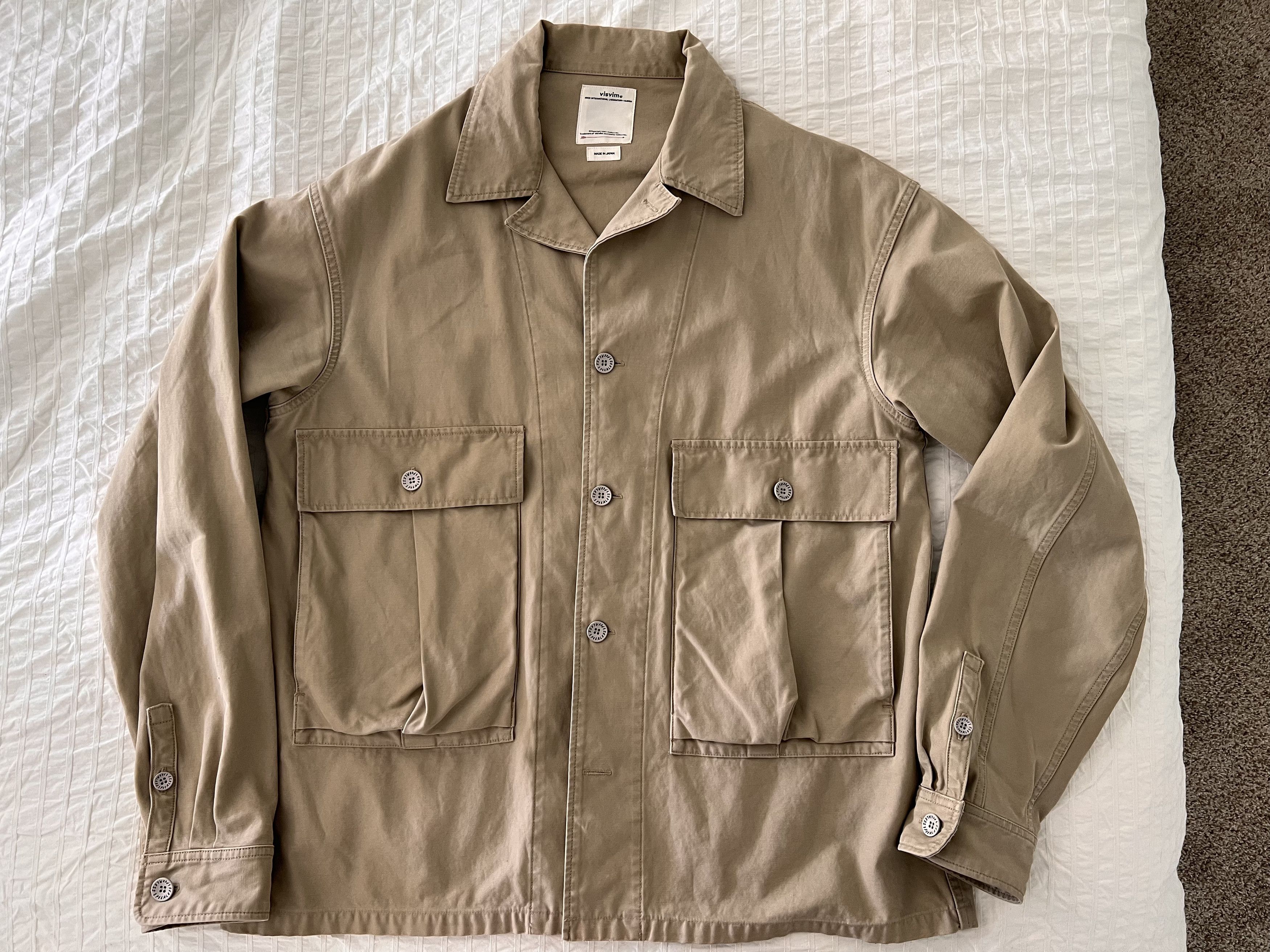 Visvim VISVIM PURSER DECK JKT OLIVE | Grailed
