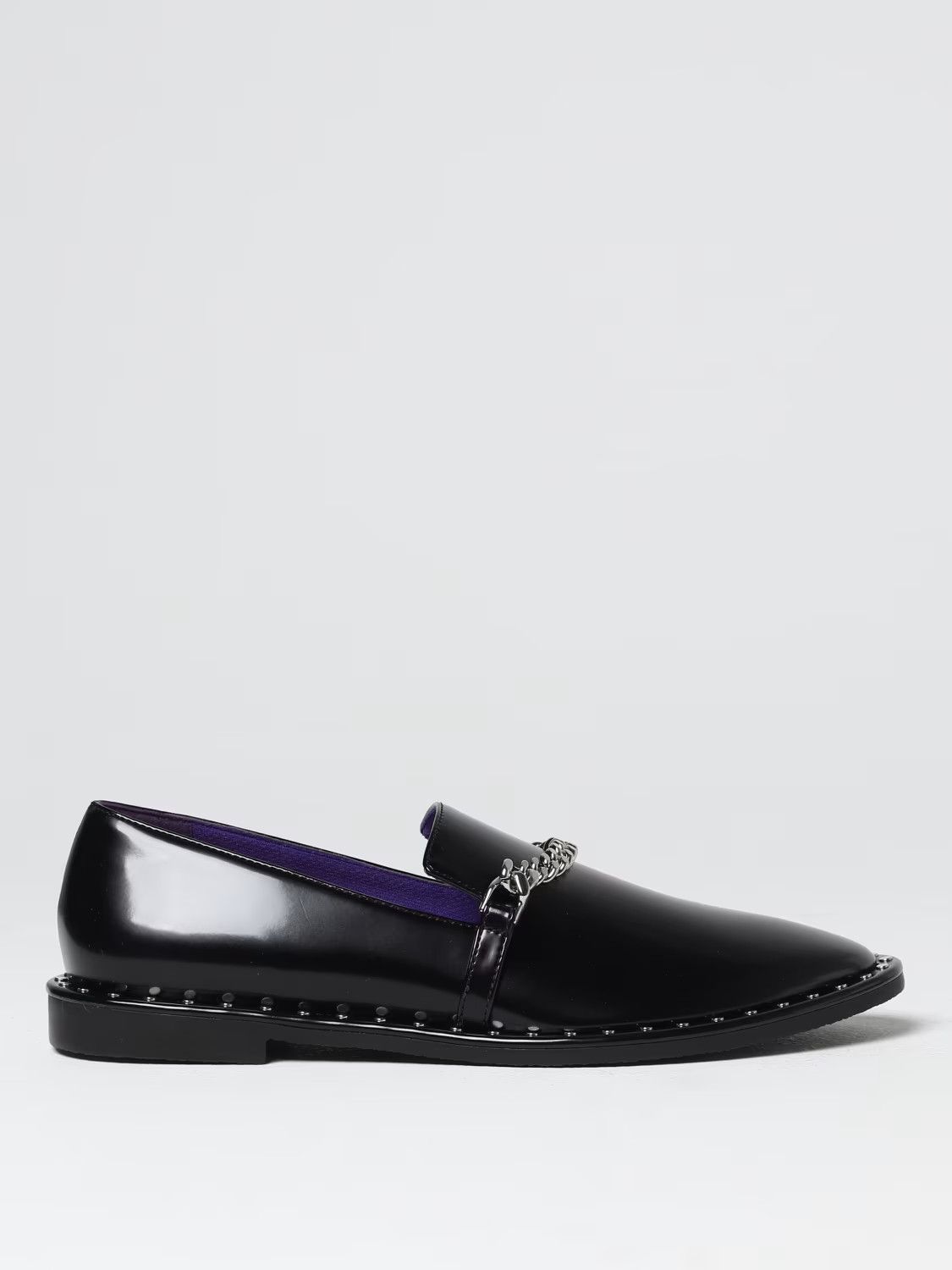 Stella McCartney o1s22i1n1024 Falabella Loafers in Black Size US 10 / IT 40 - 1 Thumbnail