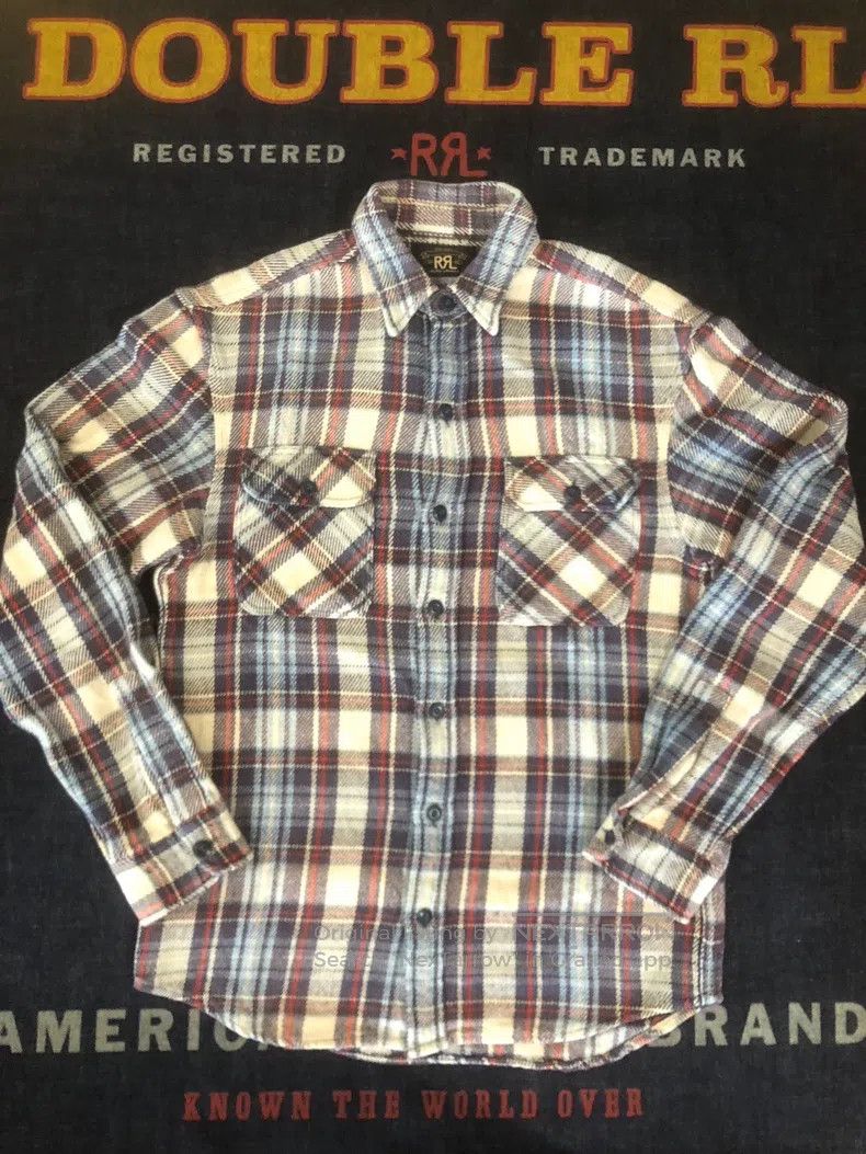 RRL Ralph Lauren RRL Ralph Lauren 2016 JJ Lin's same checkered shirt Size US S / EU 44-46 / 1 - 1 Thumbnail