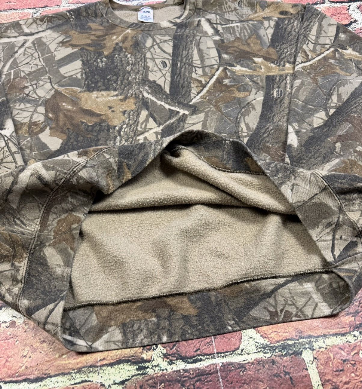 Realtree Vintage Jerzees Outdoors Camo Blank Sweatshirt RealTree 3XL Size US XXL / EU 58 / 5 - 6 Thumbnail