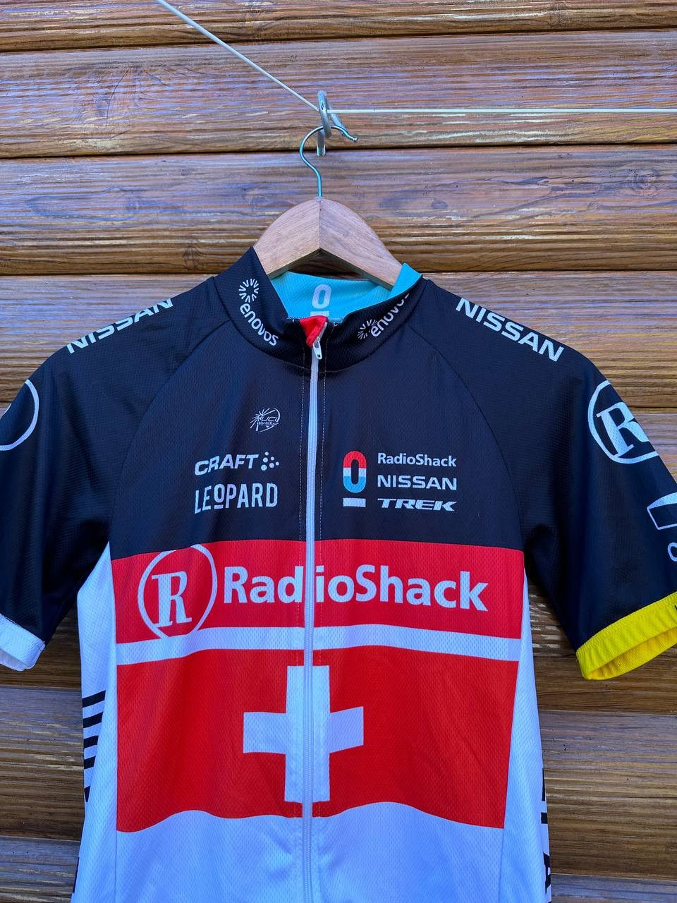 Other Frank Schleck champion Radioshack jersey - rider cycling Size US M / EU 48-50 / 2 - 2 Thumbnail