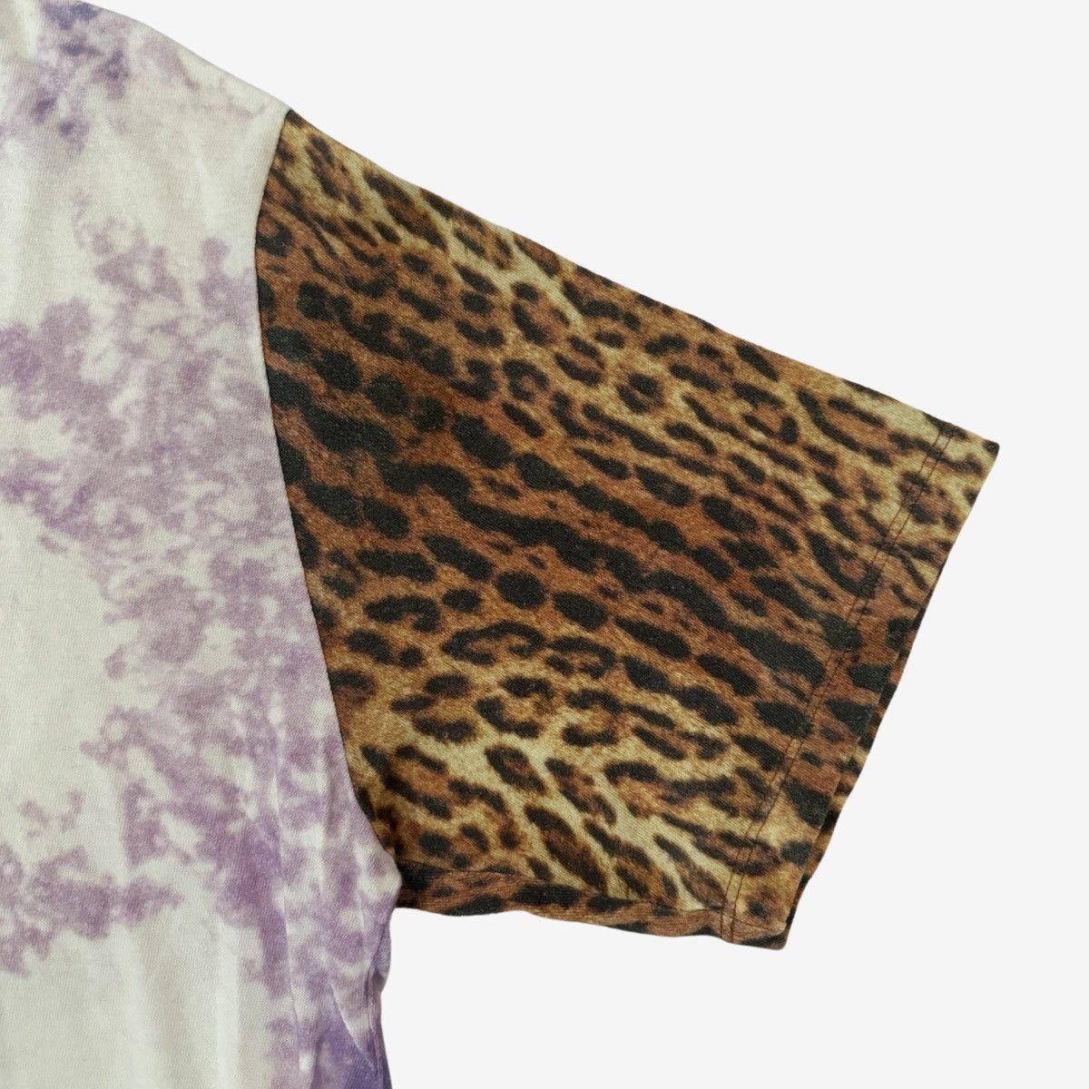 Saint Laurent Paris Saint Laurent Paris SS16 Bleached Leopard Tshirt Size US XL / EU 56 / 4 - 3 Thumbnail