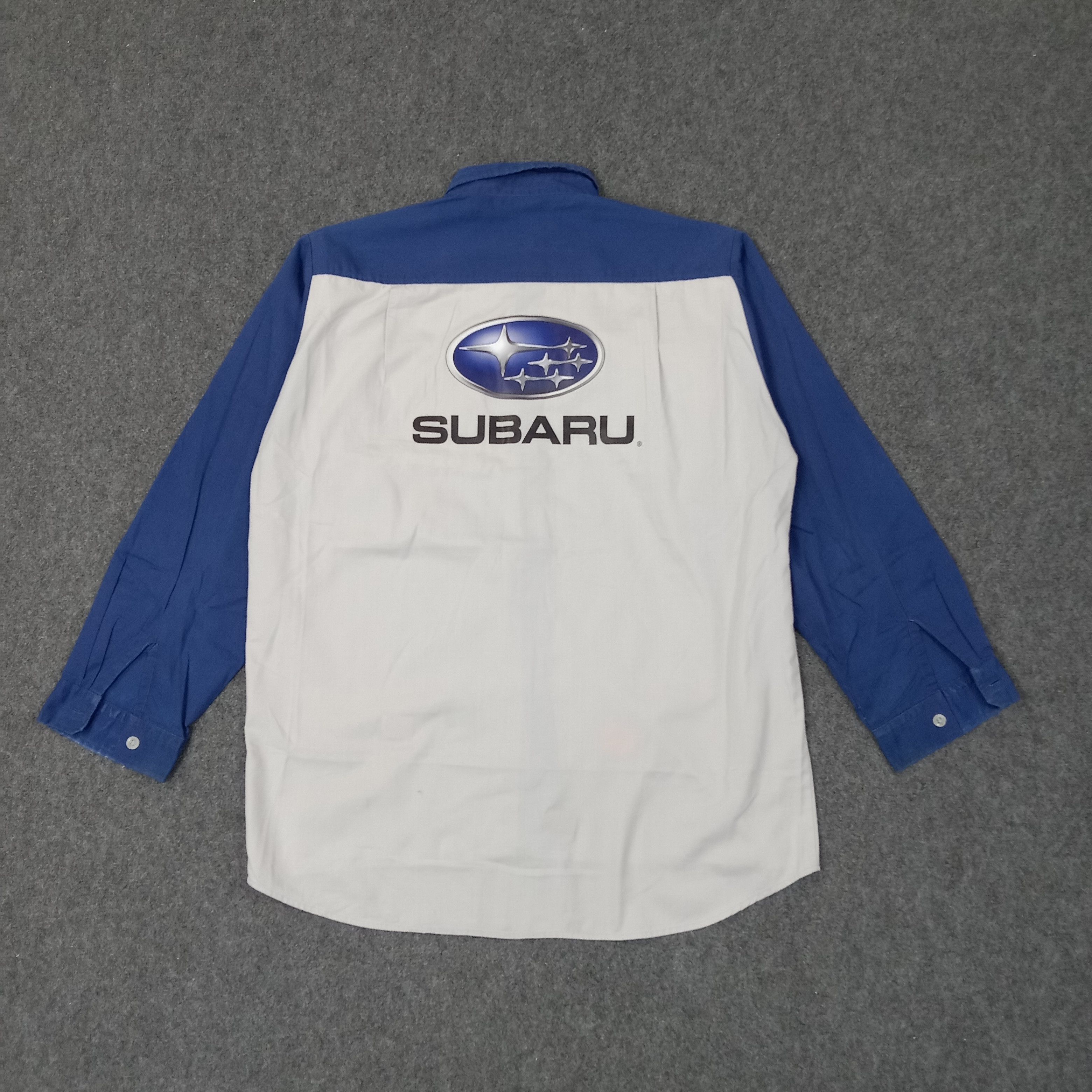 Japanese Brand Subaru Japanese Rally Team Custom Art Shirt Jacket C223N57 Size US L / EU 52-54 / 3 - 1 Thumbnail