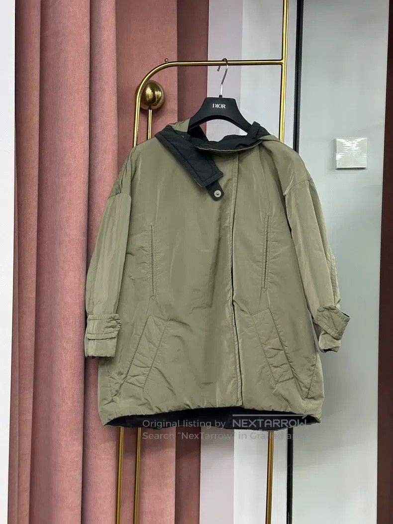 Brunello Cucinelli Brunello Cucinelli Green Removable Hood Jacket Size XS / US 0-2 / IT 36-38 - 1 Thumbnail