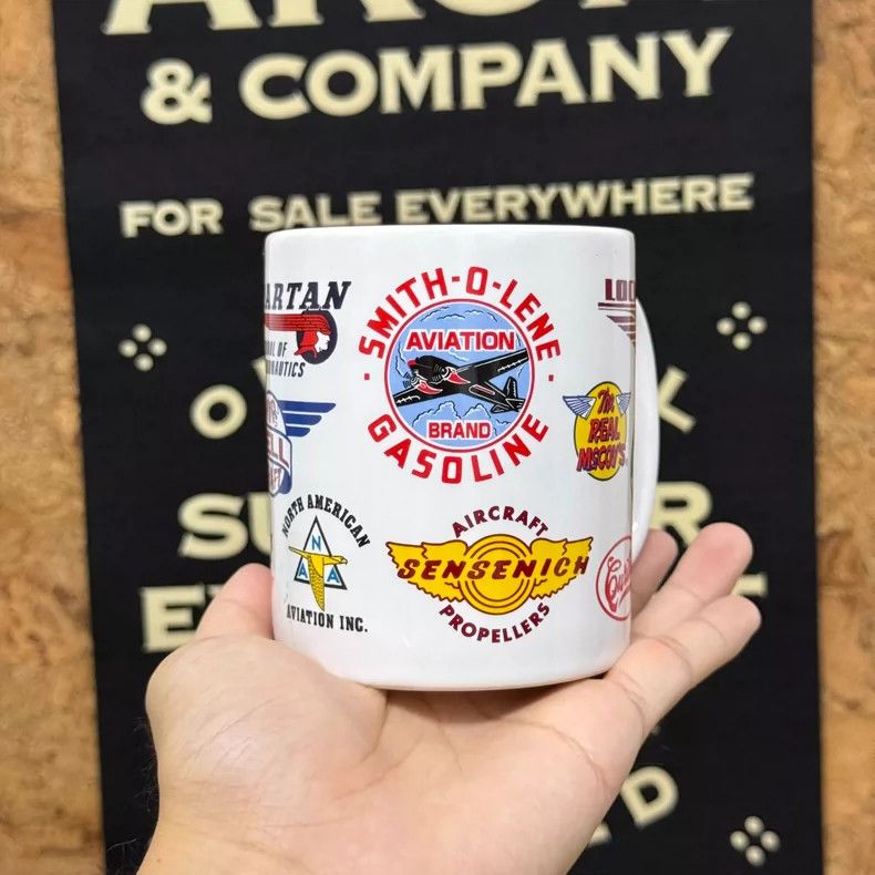 The Real McCoy's The REAL McCOY'S Colorful Multi-Label Mug发布成功 Size ONE SIZE - 2 Thumbnail
