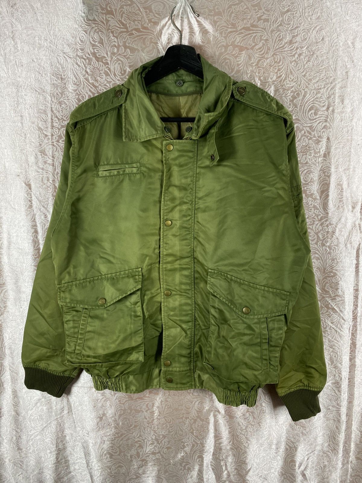 Vintage Vintage Military Style Green Utility Pocket Army Jacket Size US M / EU 48-50 / 2 - 3 Thumbnail