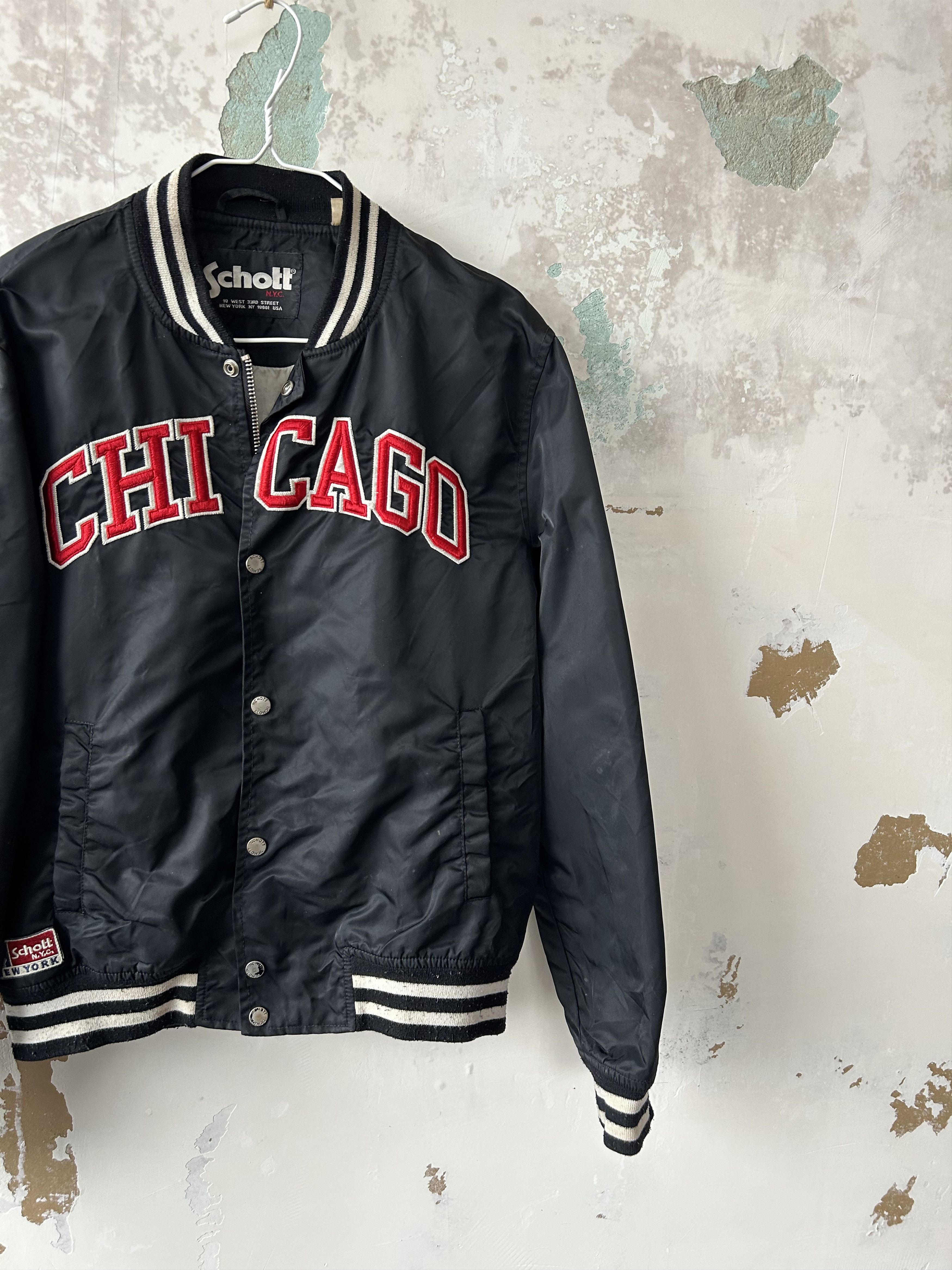 Schott schott chicago jacket bomber vintage Size US M / EU 48-50 / 2 - 2 Thumbnail