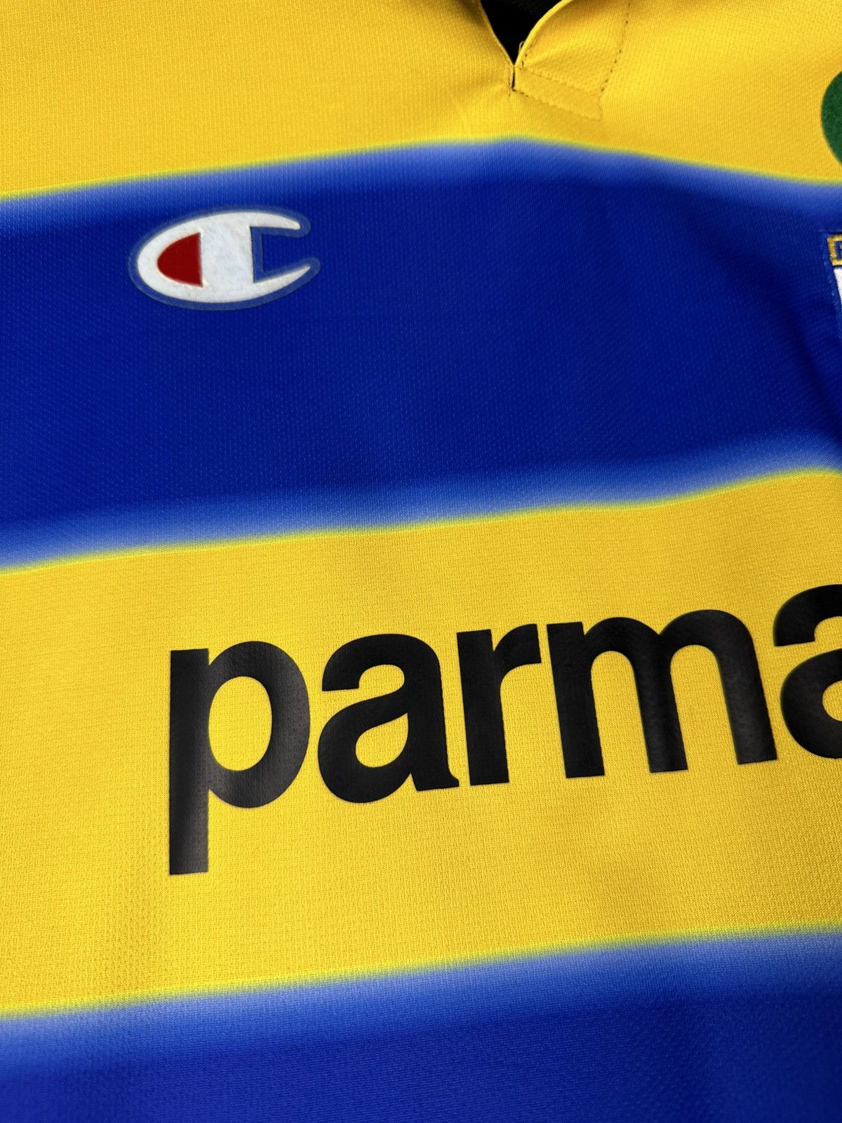 Champion AC Parma #7 Fuser 1999-00 Home Jersey Football Shirt Soccer Size US XXL / EU 58 / 5 - 6 Thumbnail