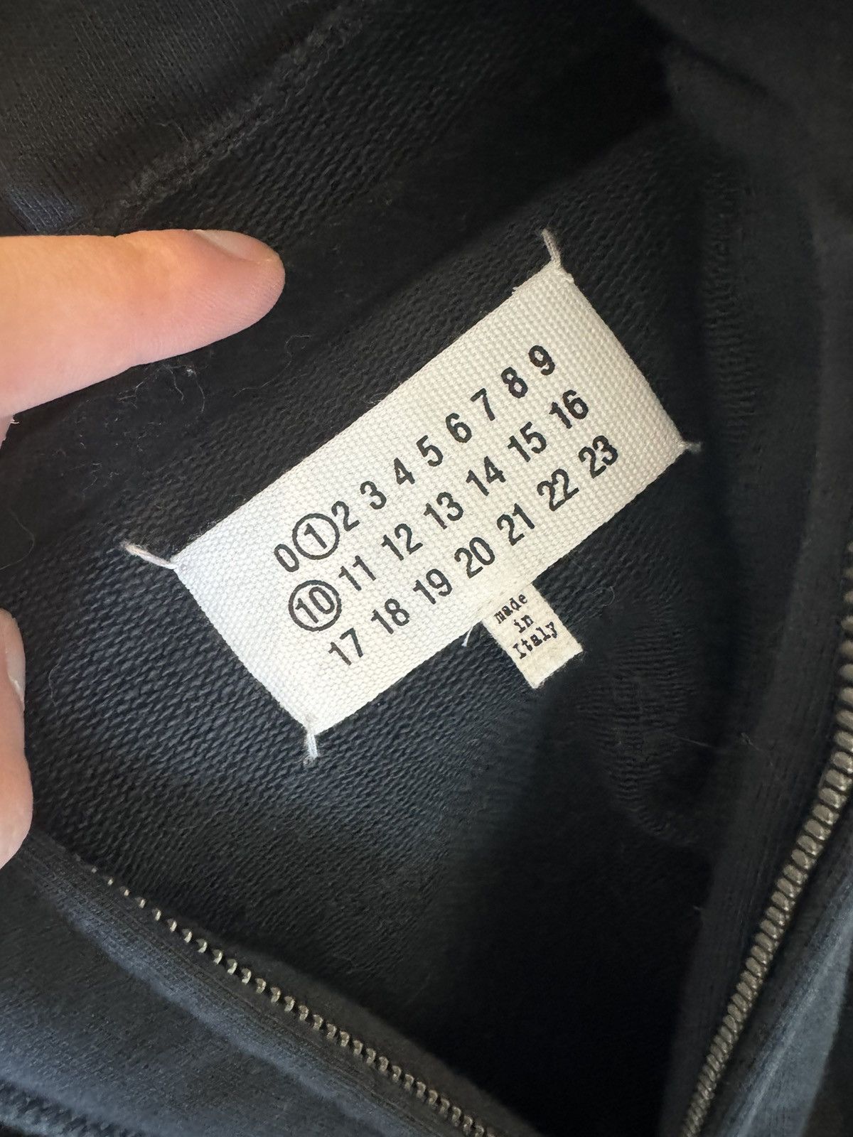 Maison Margiela Heavyweight zip-up Size US L / EU 52-54 / 3 - 3 Thumbnail