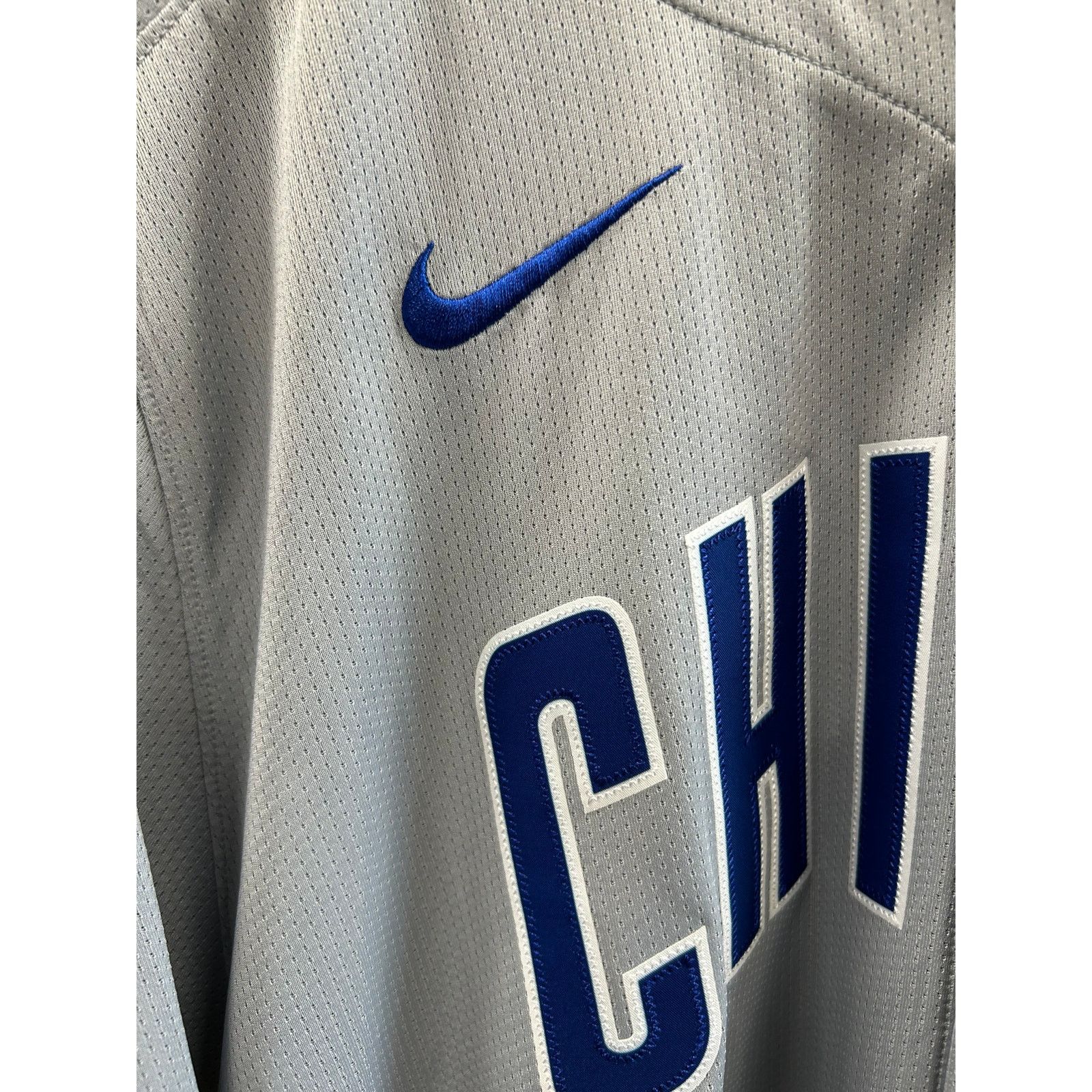 Nike Chicago Cubs Nike Gray Road Team Jersey XXL 2XL B15 Size US L / EU 52-54 / 3 - 4 Thumbnail