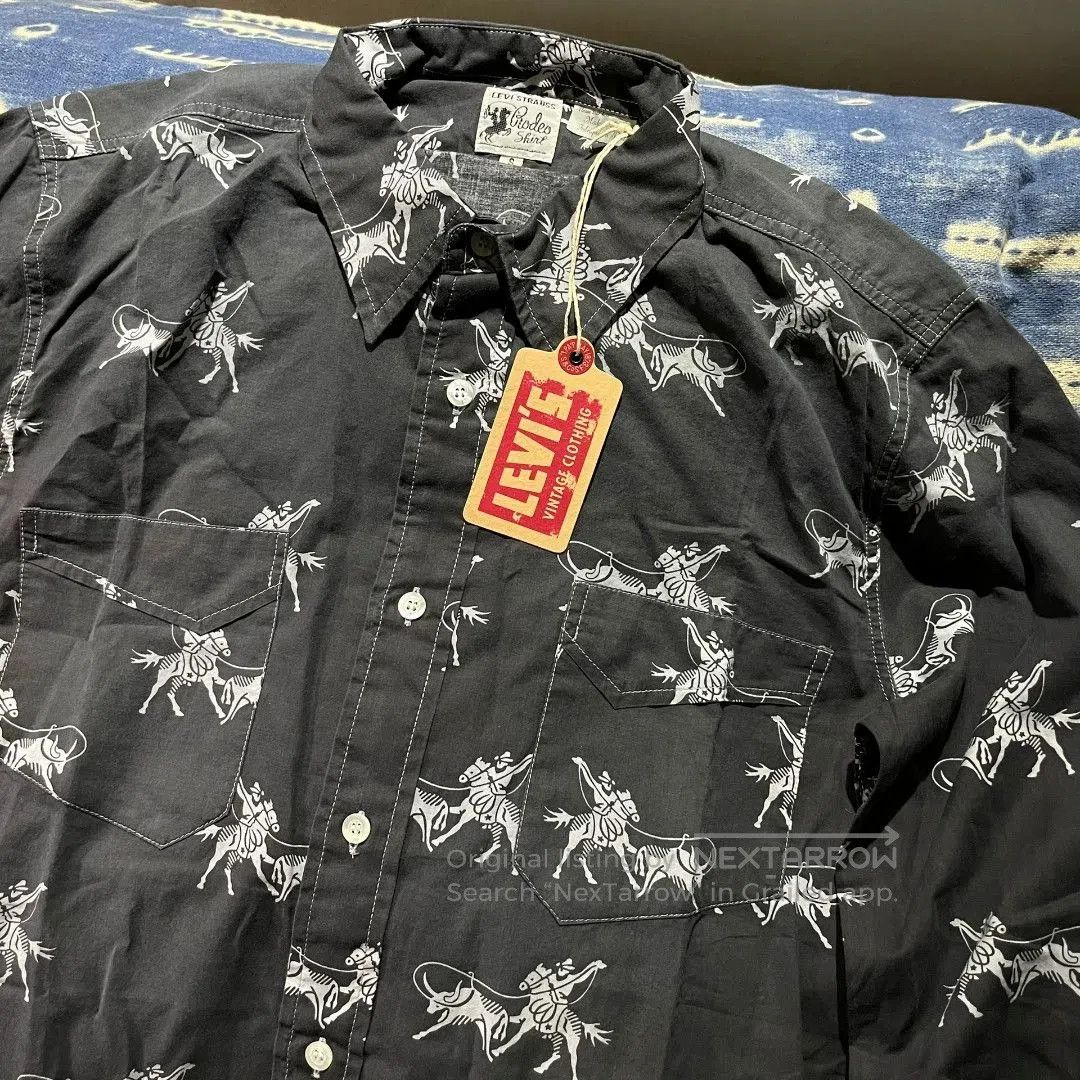 LVC Levi's Vintage Clothing Cowboy Shirt. Size US S / EU 44-46 / 1 - 1 Thumbnail