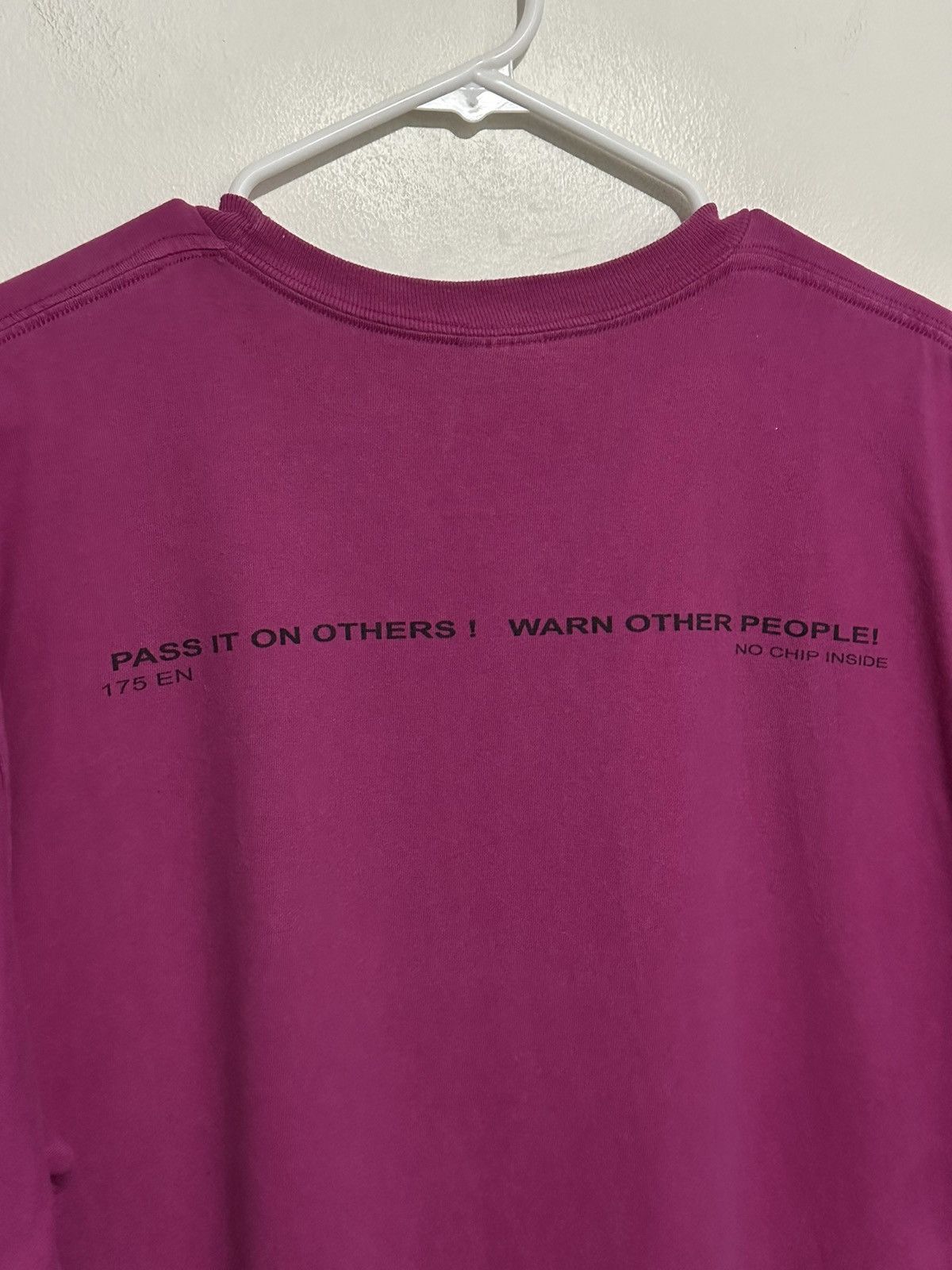 Supreme Supreme Warning Tee Size US XL / EU 56 / 4 - 4 Thumbnail