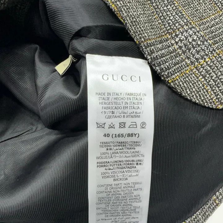 Gucci Gucci FW23 Checked Strapless Top-2507 Size M / US 6-8 / IT 42-44 - 2 Thumbnail