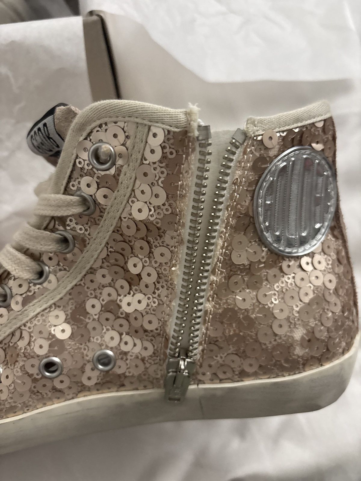 Golden Goose FRANCY PENSTAR SEQUIN GOLDEN GOOSE Size US 8 / IT 38 - 7 Thumbnail