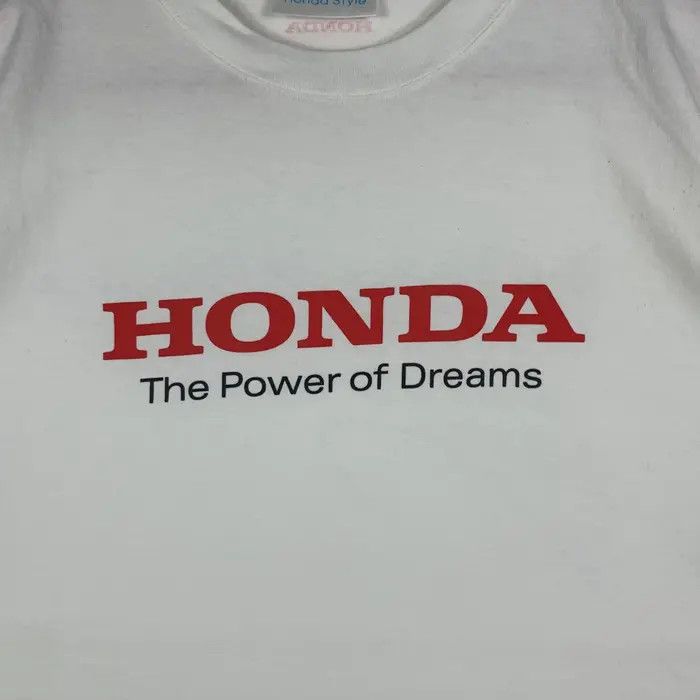 Honda Vintage HONDA RACING TEAM Signature Power Of Dream Tee Shirt Size US L / EU 52-54 / 3 - 4 Thumbnail