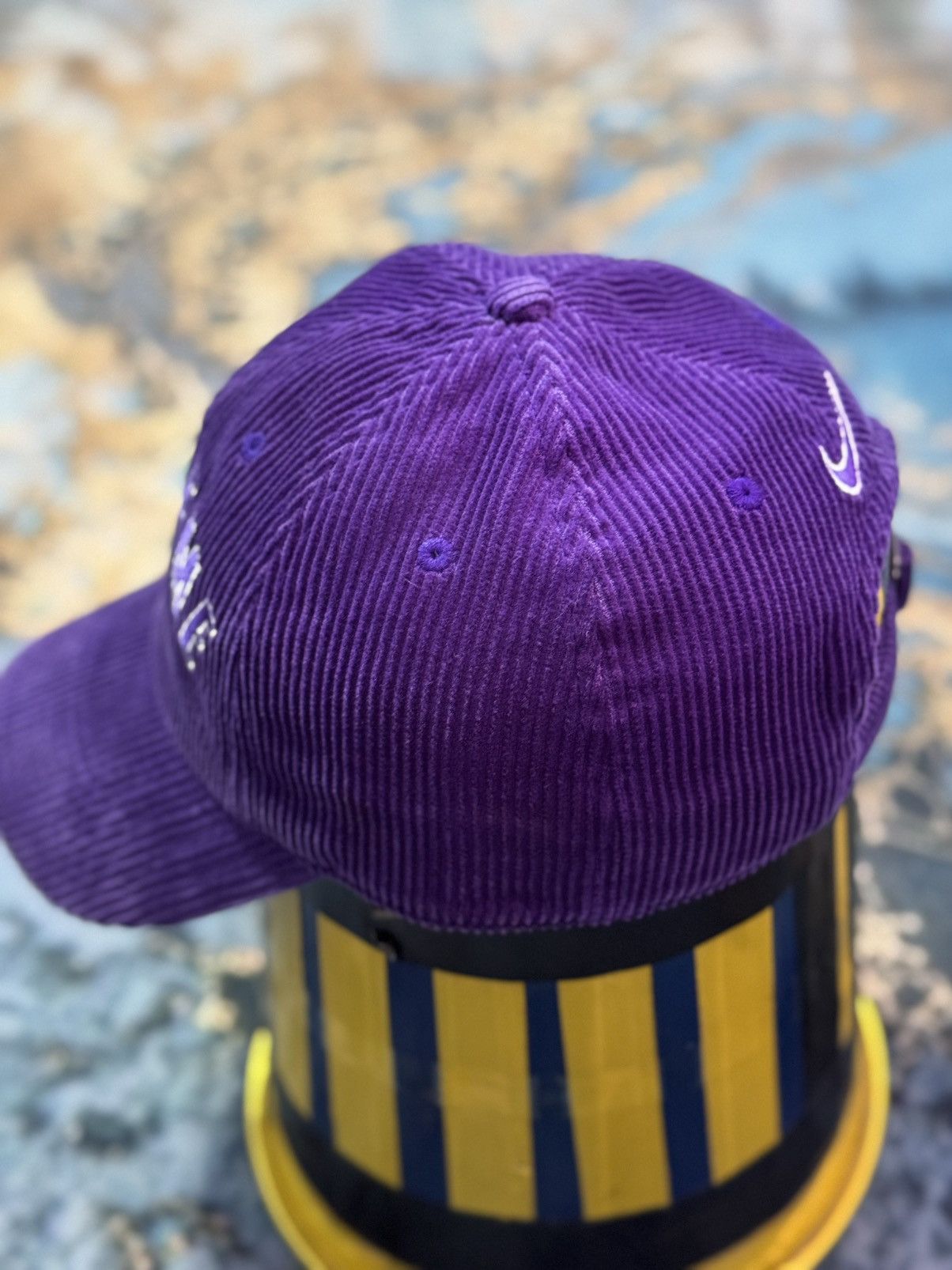 Nike × Supreme Supreme nike Arc Corduroy 6 Panel - Purple | Grailed