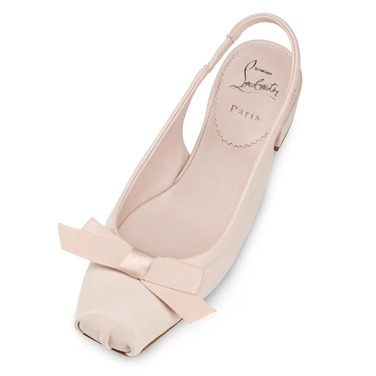 Christian Louboutin os11x0126 Mamaflirt Slingback in Beige Size US 7 / IT 37 - 5 Thumbnail