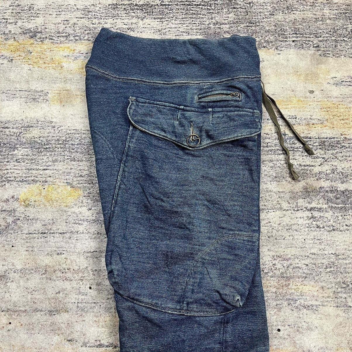Kapital Kapital indigo big pocket cargo sweat pants Size US 32 / EU 48 - 4 Thumbnail