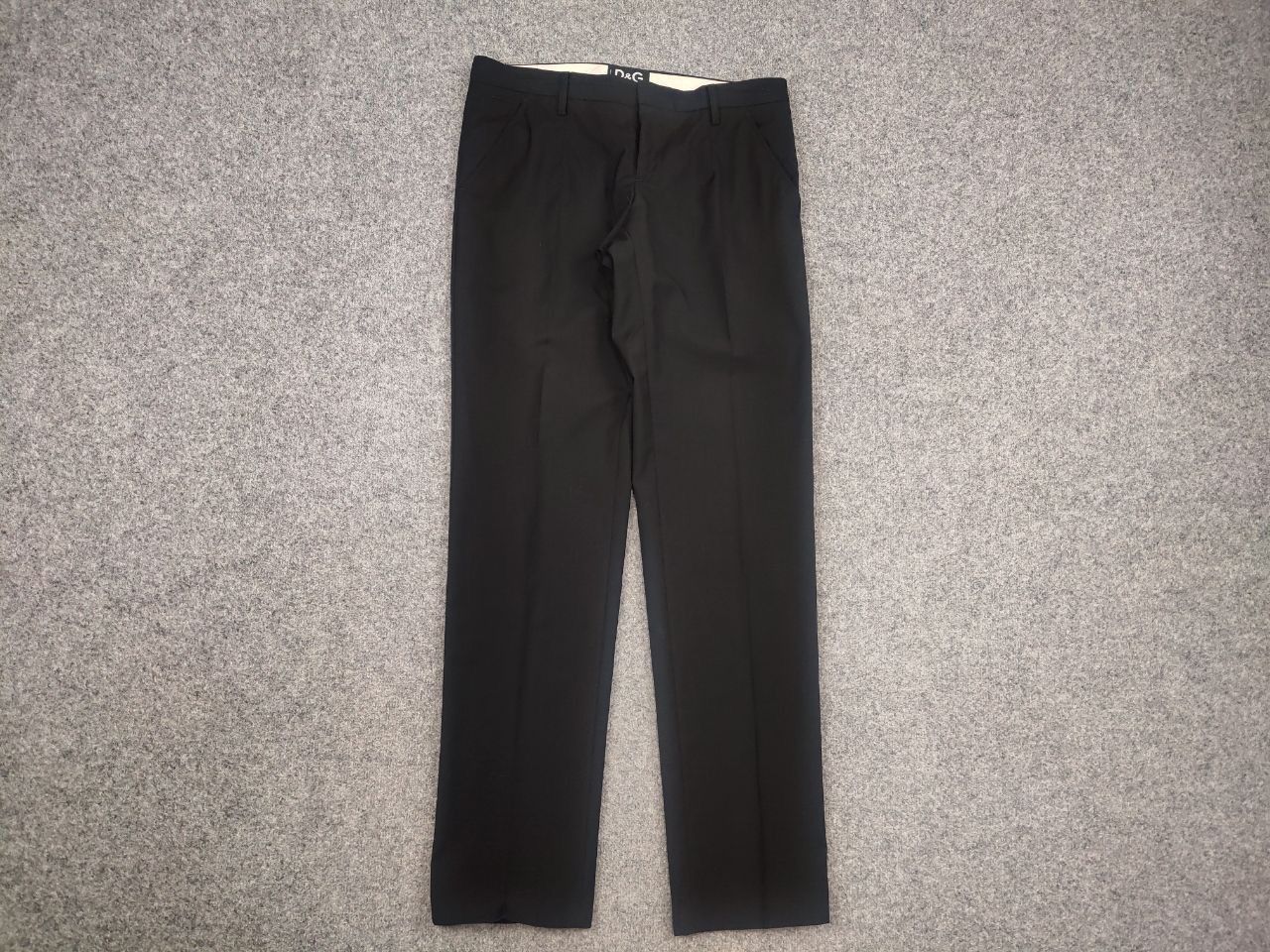 Dolce & Gabbana Dolce & Gabbana Vintage Classic Black Trousers Mens Pants Size US 32 / EU 48 - 2 Thumbnail