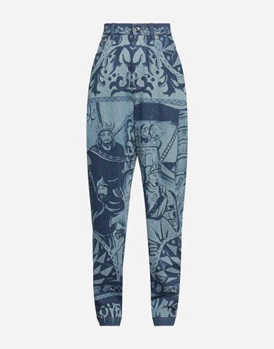 Dolce & Gabbana o1y0825 Denim Pant in Blue Size 25" / US 0 / IT 36 - 1 Thumbnail