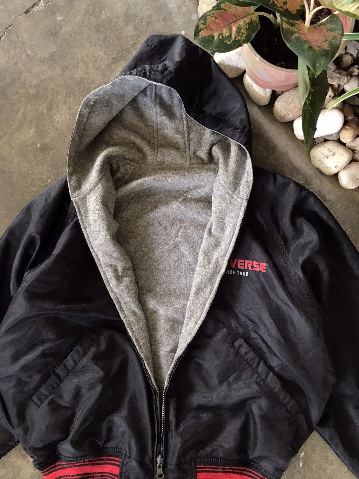 Converse BEST OFFER🔥VINTAGE Reversible Converse Boxy Hoddie 🔥 Size M / US 6-8 / IT 42-44 - 16 Thumbnail