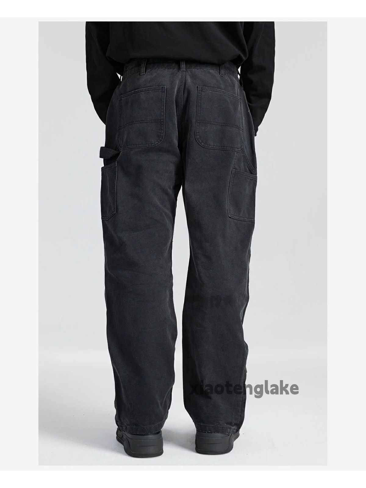 Jean × Vintage zipper utility outdoor loose baggy carpenter jeans Size US 34 / EU 50 - 5 Thumbnail