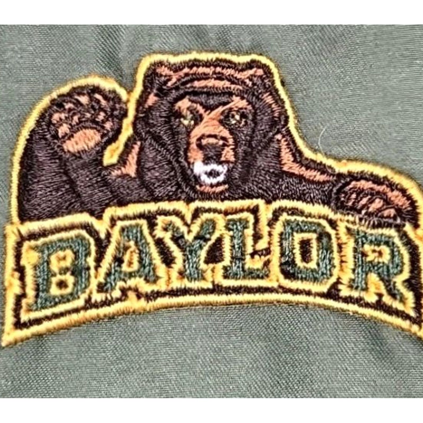 NCAA VINTAGE Baylor Bears Windbreaker Pullover Jacket 1/4 Zip Green M NFL NCAA Men L Bears Fans Mens Size US L / EU 52-54 / 3 - 5 Thumbnail