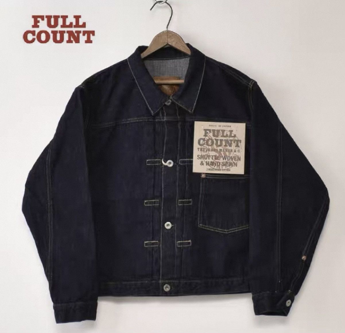 Full Count & Co. Fullcount 26SS War Model Type 1 Jacket Size 44 T Back Size US XL / EU 56 / 4 - 1 Thumbnail