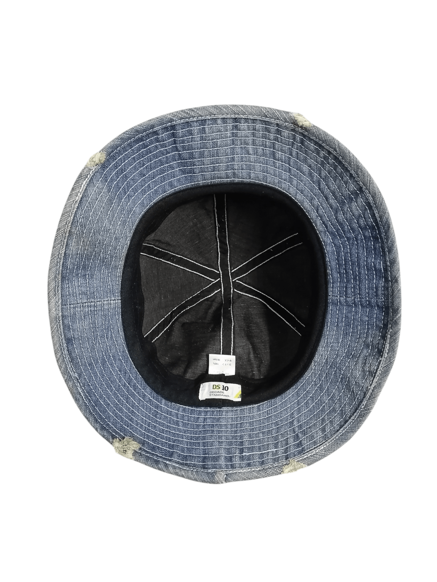 Japanese Brand Decade Standard DS 10 Denim Daisy Hat Size ONE SIZE - 5 Thumbnail
