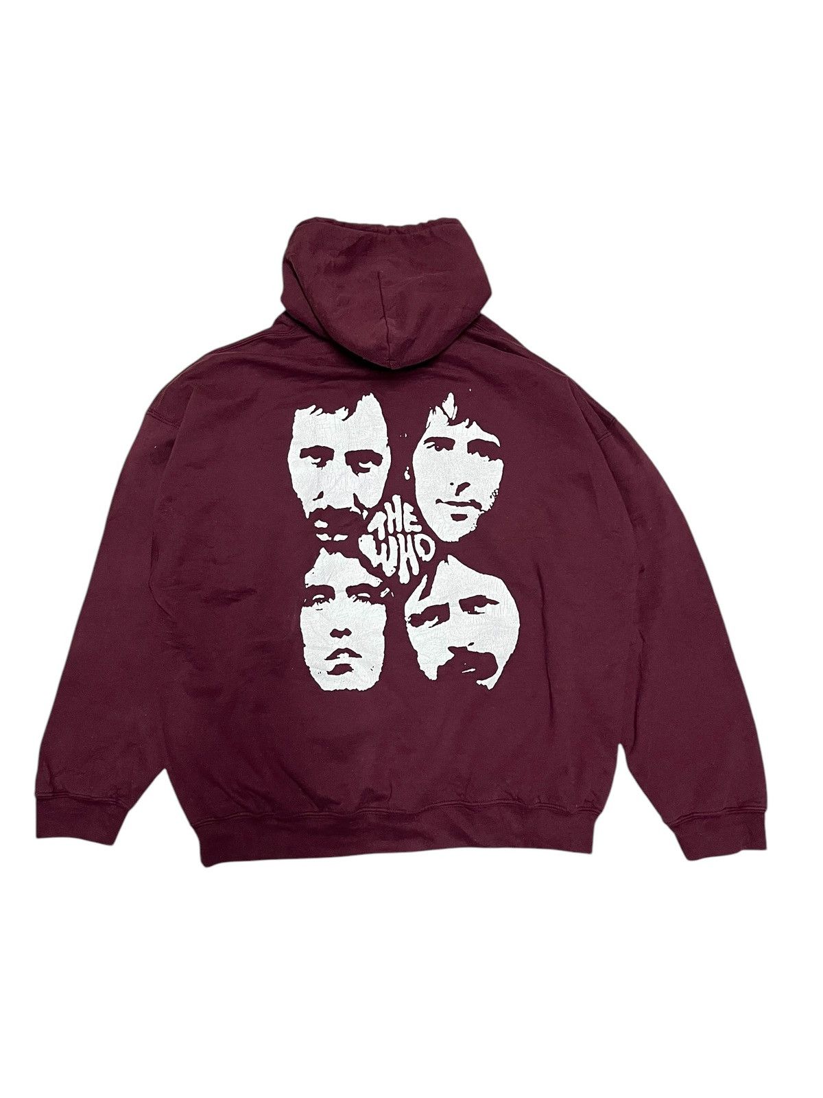 Band Tees × Vintage 🔥Vtg The Who Rock Band Hooded Size US XL / EU 56 / 4 - 1 Thumbnail