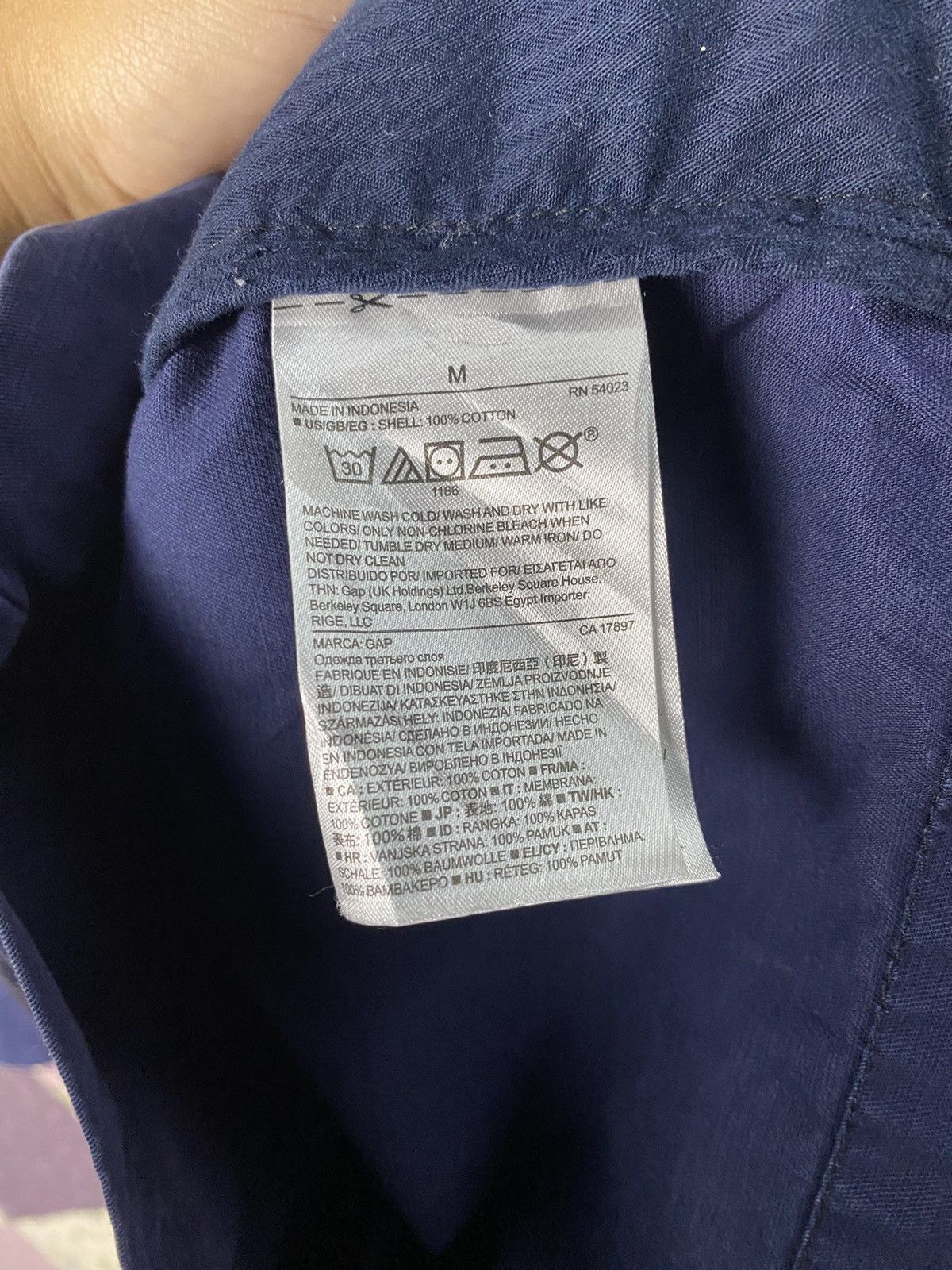 Gap Gap Tartan Four Pocket Zipper Jacket Size US M / EU 48-50 / 2 - 9 Thumbnail