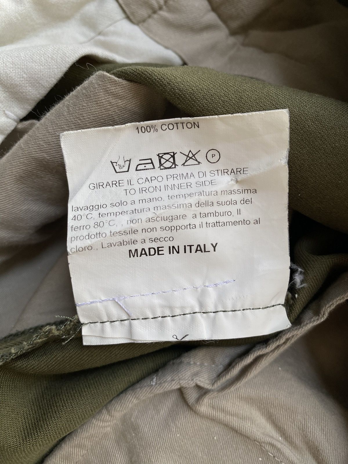 Golden Goose Vintage Golden Goose Deluxe Brand Army Double Pocket Pants Size US 32 / EU 48 - 24 Thumbnail