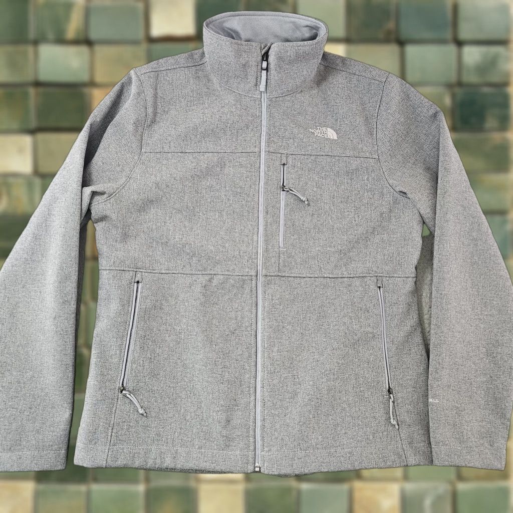 The North Face Jacket Womens Large WindWall Fleece Lined Full Zip Outdoor Coat