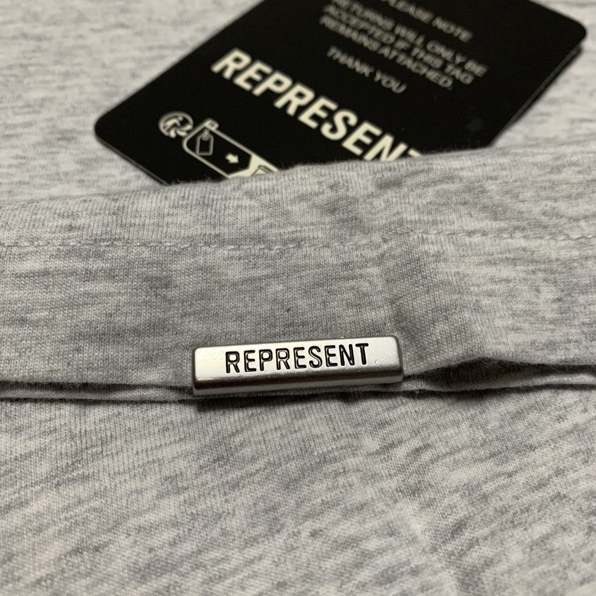 Represent Clo. Represent Small Initial Marl Ice Grey Tee Regular Fit Size US S / EU 44-46 / 1 - 7 Thumbnail