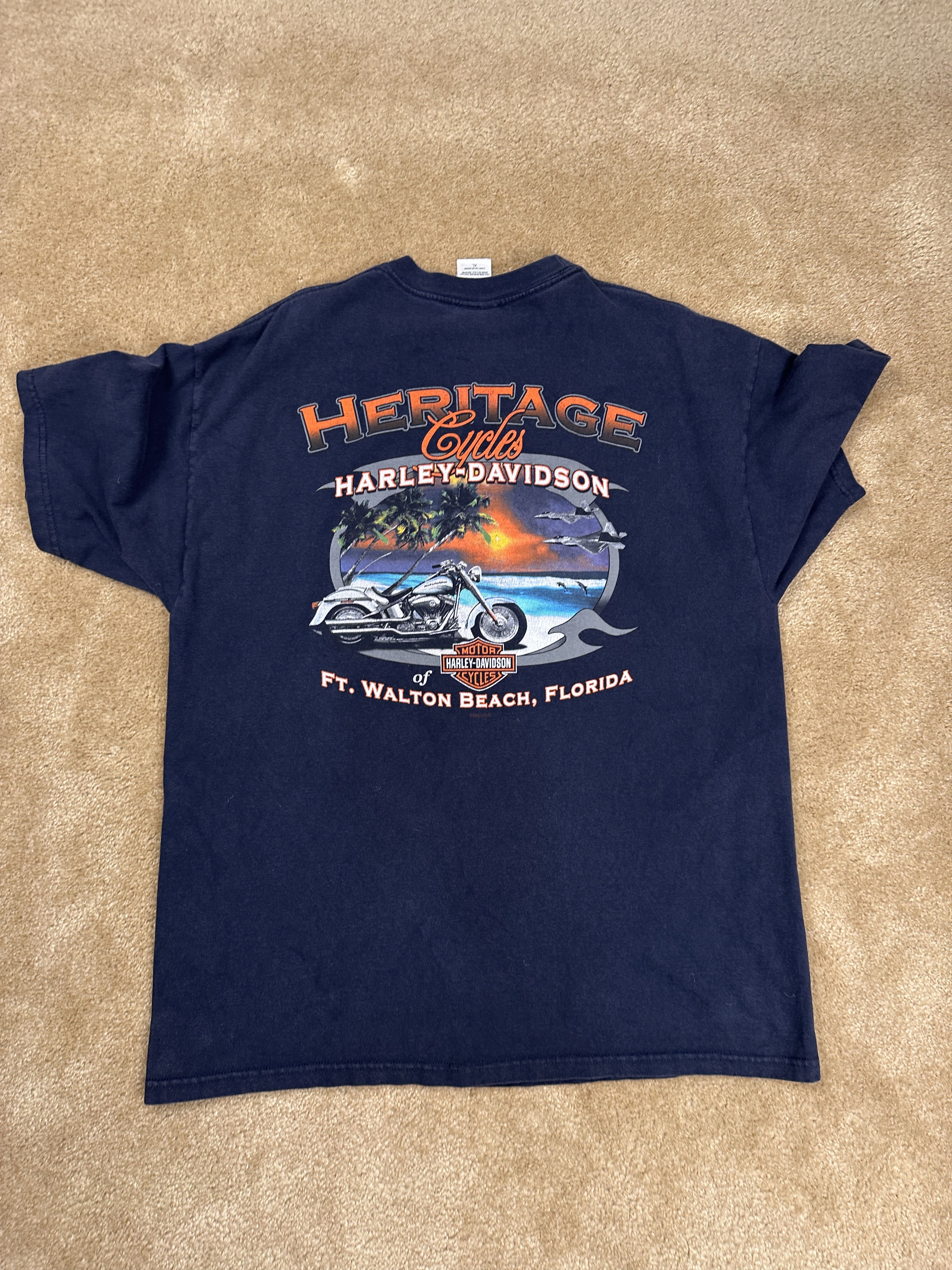 Harley Davidson Harley Davidson Tribal Flames Shirt XL Size US XL / EU 56 / 4 - 5 Thumbnail