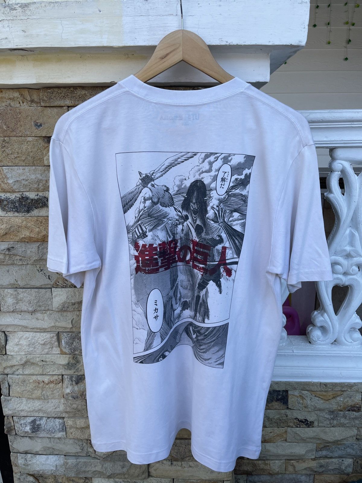 Anime LastDrop🔥Rare🔥Mikasa Attack On Titans Mikasa Vs Eren T-Shirt Size US L / EU 52-54 / 3 - 3 Thumbnail