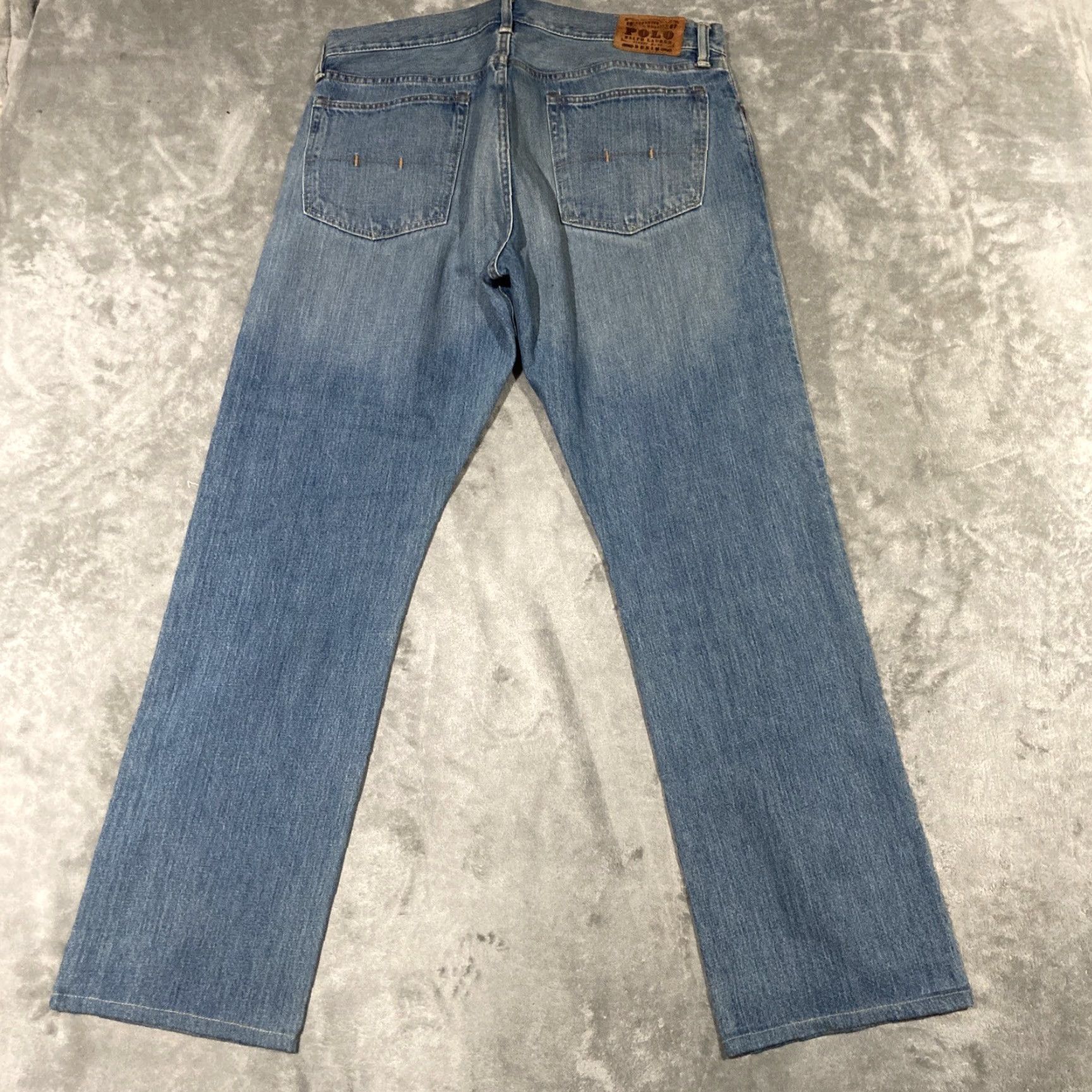 Polo Ralph Lauren Polo Ralph Lauren Jeans Mens 36 x 33 Blue Straight Leg Classic Fit 867 Denim 90s Preppy Cowboy Vintage Regular Mens Size US M / EU 48-50 / 2 - 4 Thumbnail
