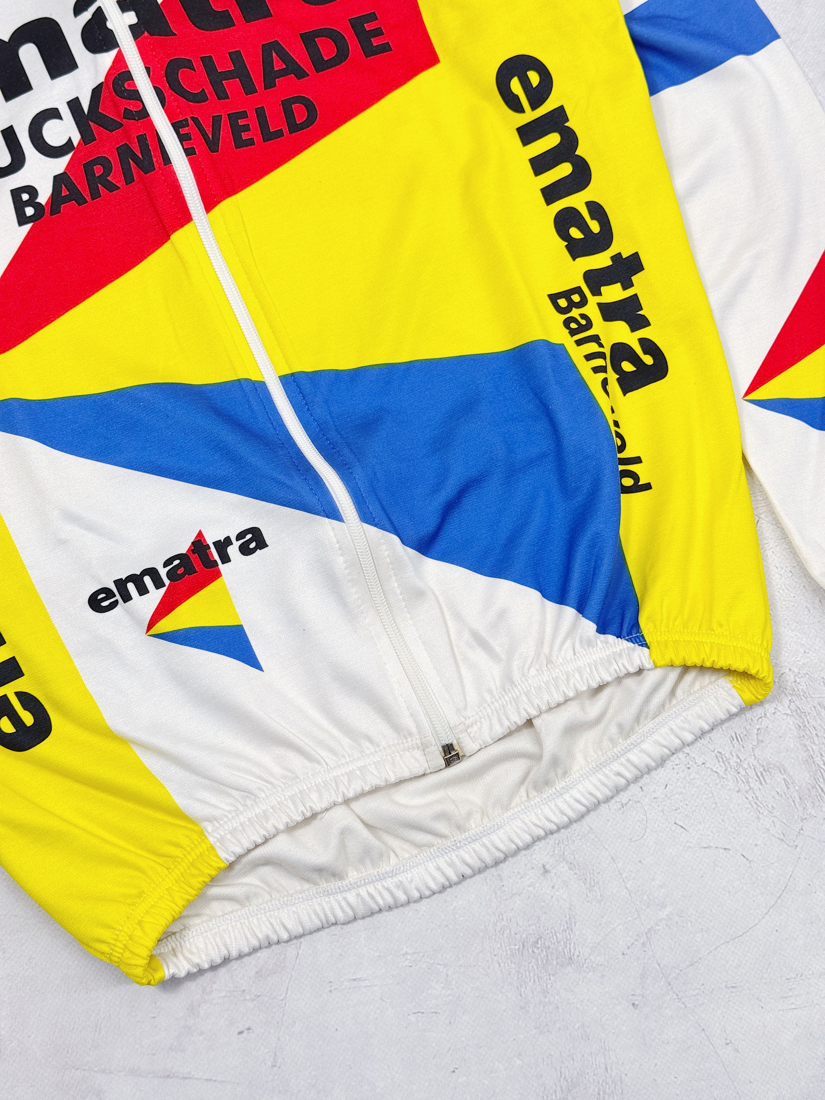 Vintage Vintage Vermarc Ematra Warm Cycling Jersey Size US L / EU 52-54 / 3 - 6 Thumbnail
