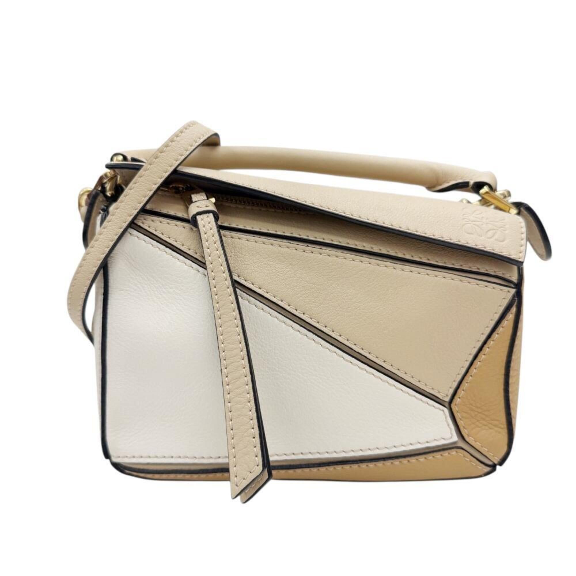 Loewe LOEWE Puzzle Bag Mini Calfskin Shoulder Handbag for Women Size ONE SIZE - 1 Thumbnail