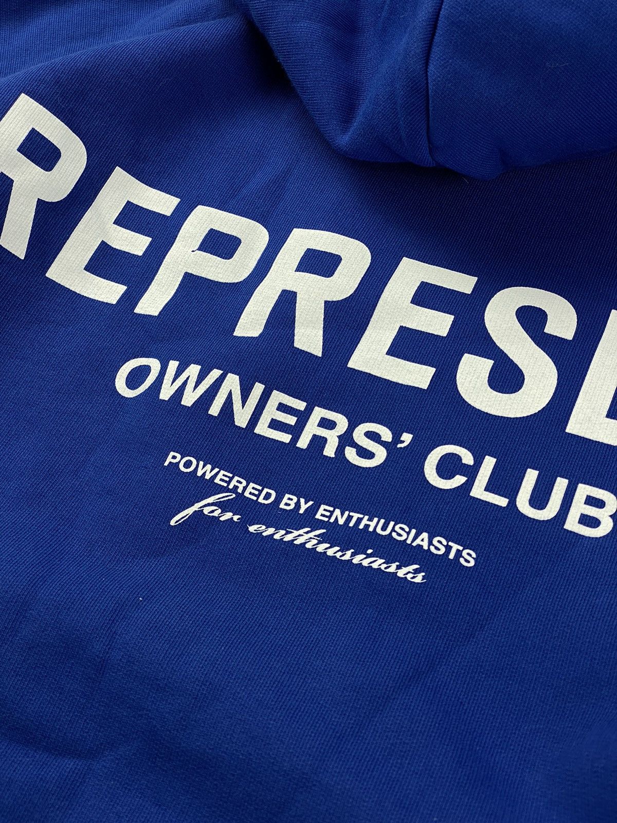 Represent Clo. Represent Owners Club Hoodie Blue Mens S/M Size US M / EU 48-50 / 2 - 6 Thumbnail